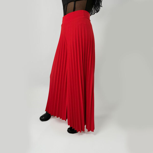Pantalon Plisado Rojo - Image 2