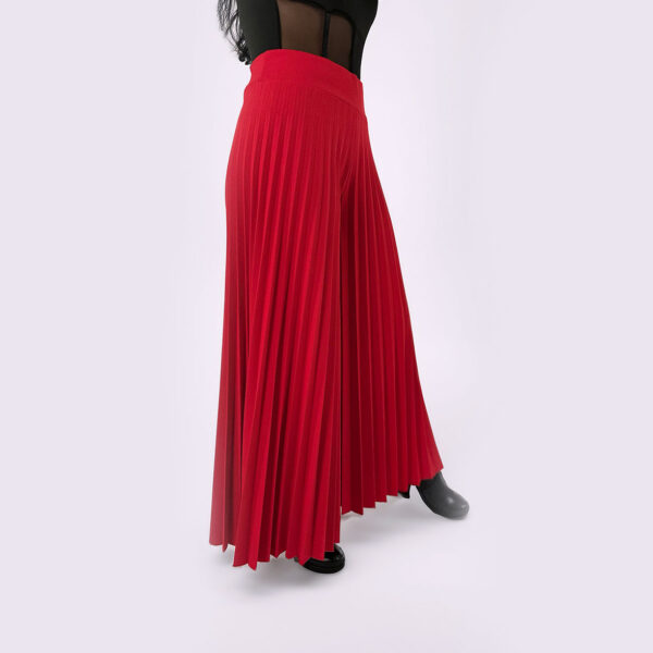 Pantalon Plisado Rojo - Image 4